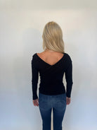 LA Made |  Off Shoulder Top | Back | Vagabond | Apparel | Boutique