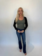 LA Made | Sia Shrug | Black | Front | Vagabond | Apparel | Boutique