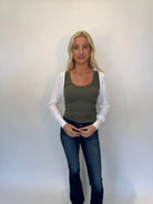 LA Made | Sia Shrug | White | Vagabond | Apparel | Boutique