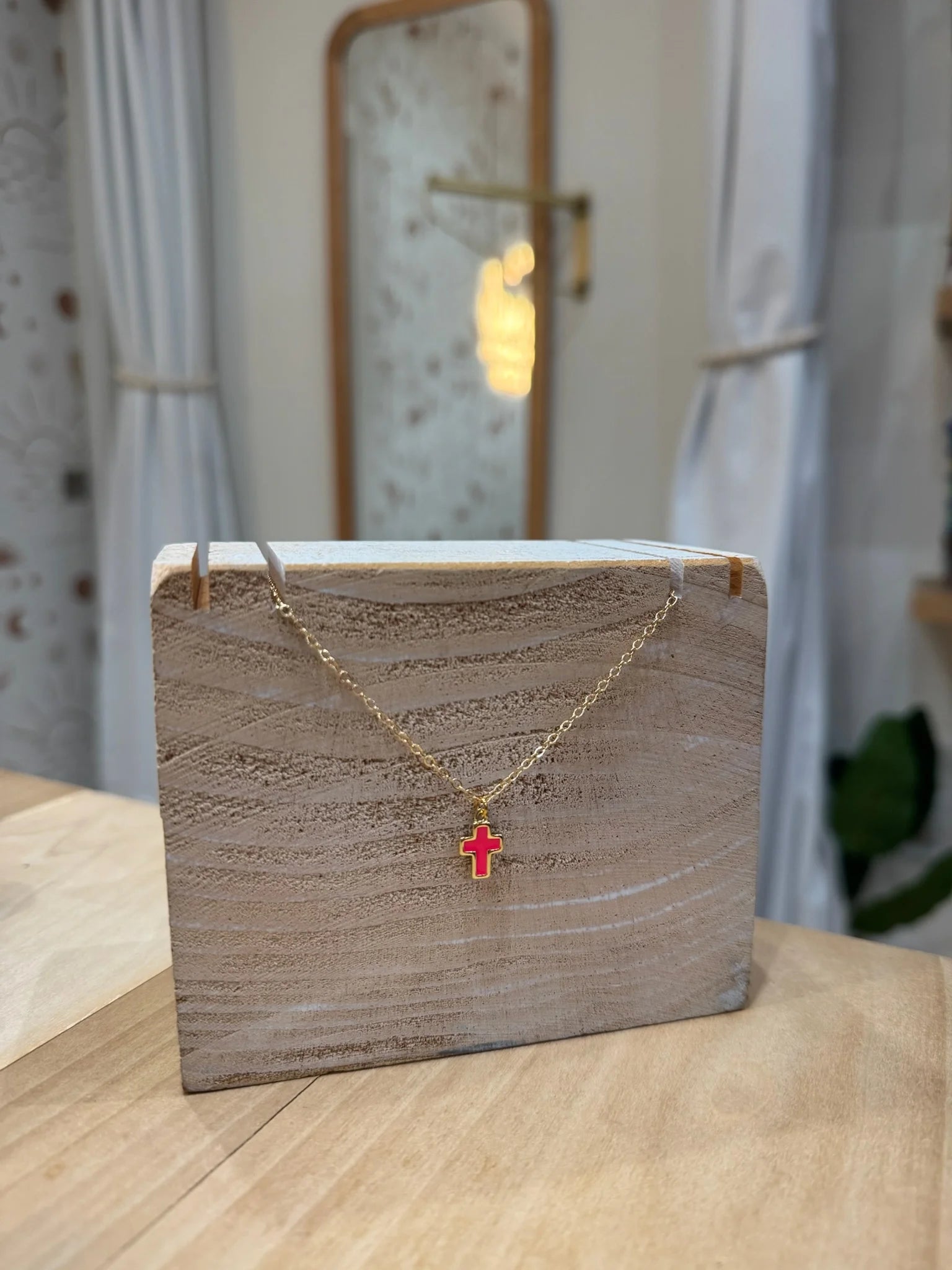 Laalee | Colorful Cross Necklace | Vagabond | Apparel | Boutique
