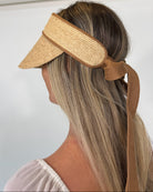 Lack of Color |  Linen Visor | Side | Vagabond | Apparel | Boutique