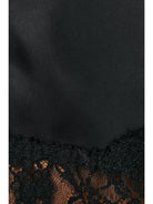 Le Lis | Lace Trim Satin Mid Rise Short | Vagabond | Apparel | Boutique