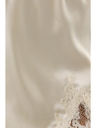 Le Lis | Lace Trim Satin Mid Rise Short | Vagabond | Apparel | Boutique