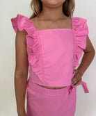 Little | Olin | Denim | Top | Vagabond | Apparel | Boutique
