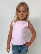 Little | Olin | Pink | Gathered | Top | Vagabond | Apparel | Boutique