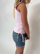 Little | Olin | Pink | Gathered | Top | Vagabond | Apparel | Boutique