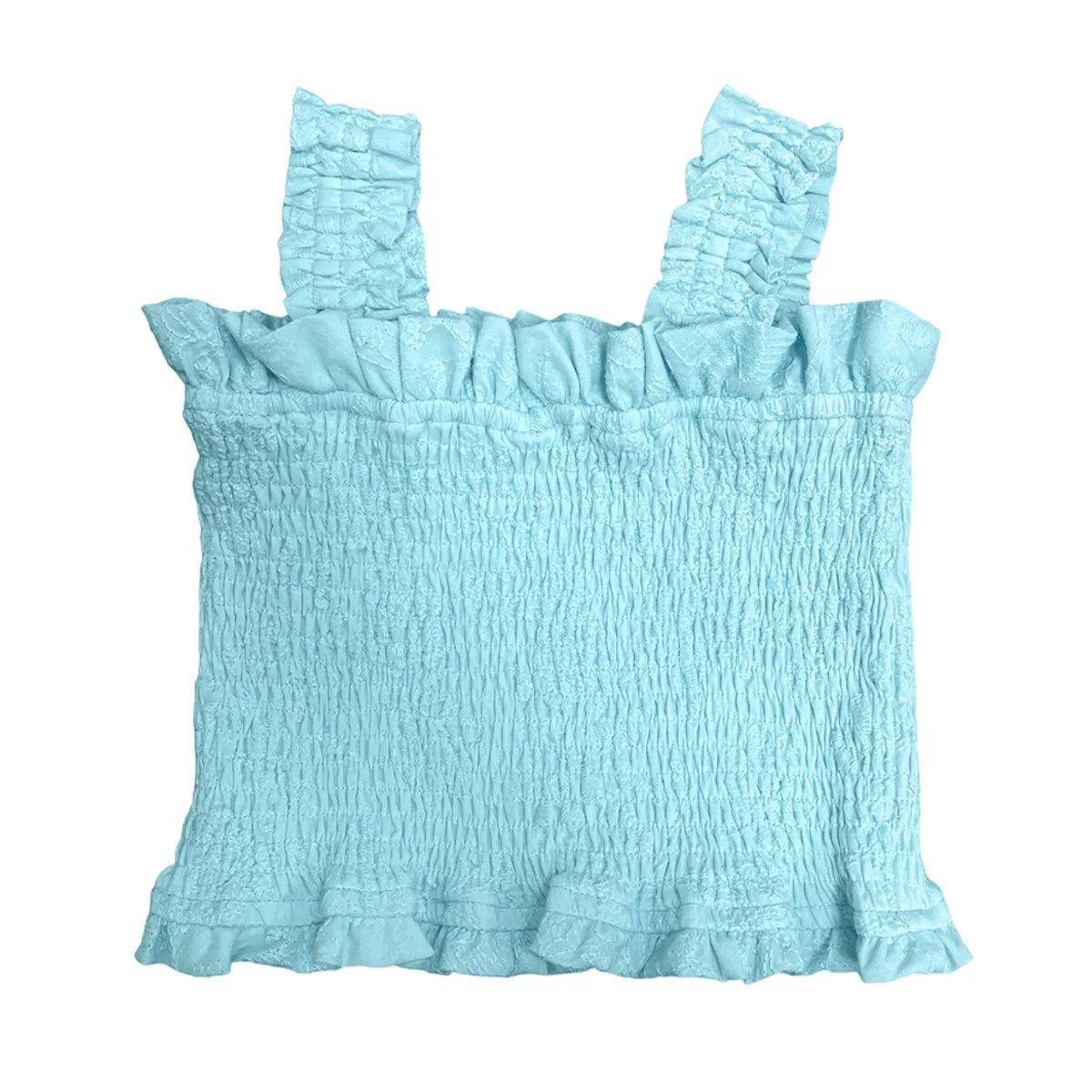 Little | Olin | Smock | Top | Blue | Vagabond | Apparel | Boutique