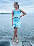 Little | Olin | Turquoise | Skort | Vagabond |  Apparel | Boutique