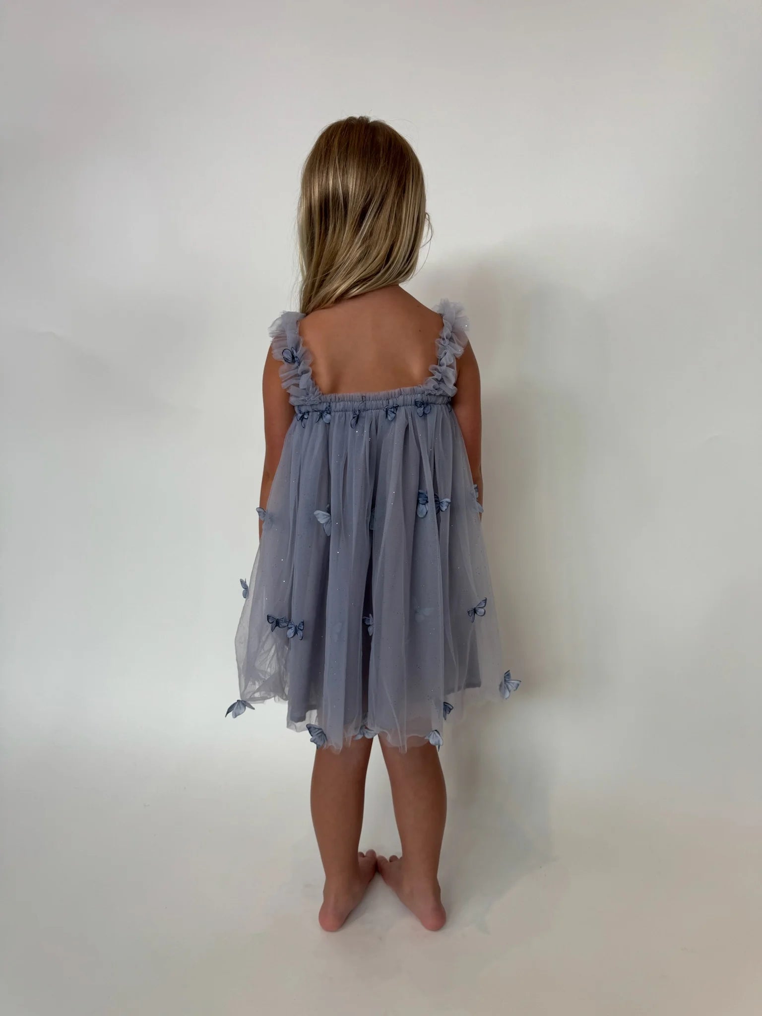 Little | Trendy | Butterfly | Mesh | Dress | Vagabond | Apparel | Boutique