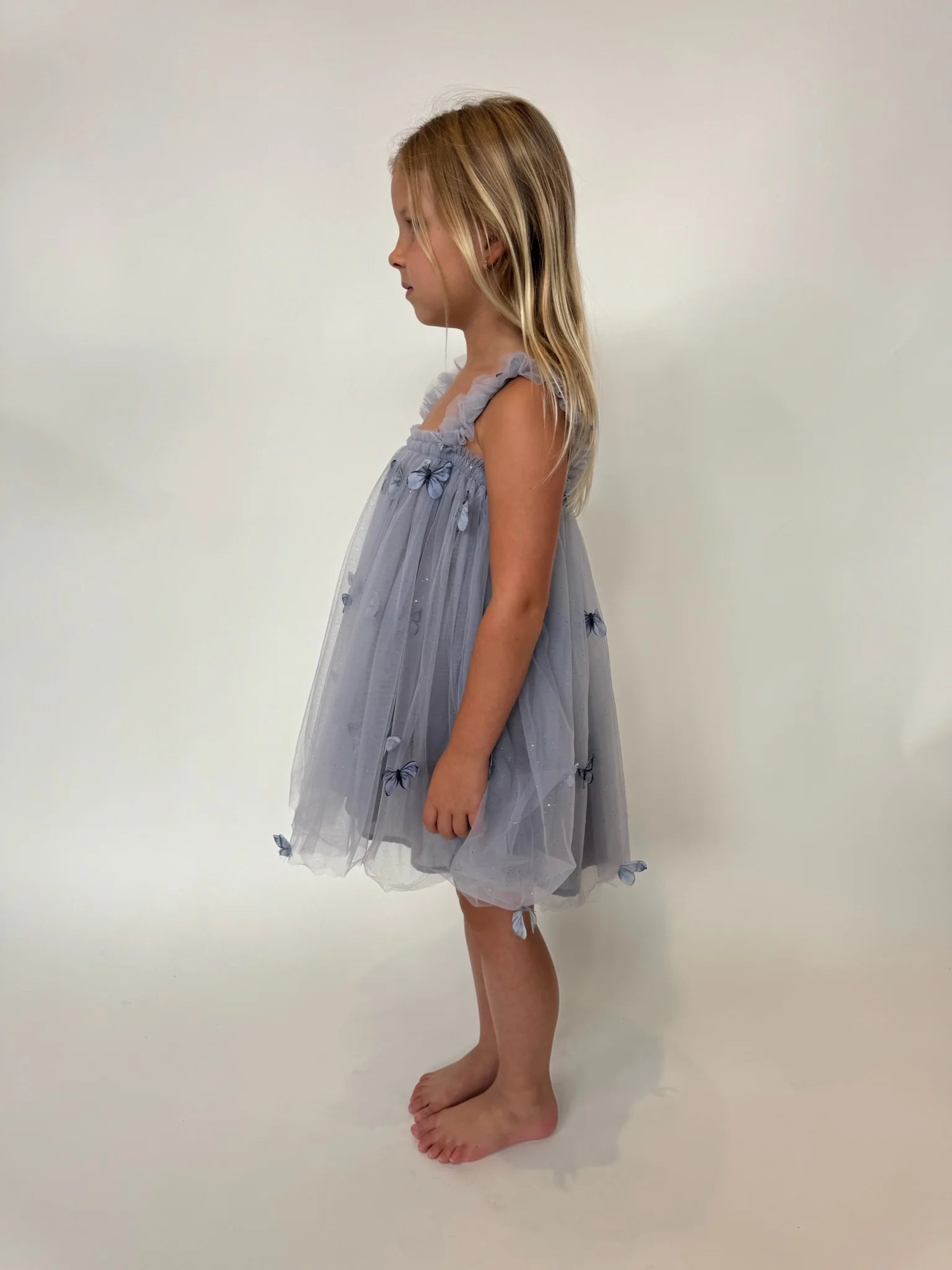 Little | Trendy | Butterfly | Mesh | Dress | Vagabond | Apparel | Boutique