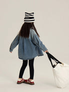 Little | Trendy | Gradient | Denim | Shirt | Vagabond | Apparel | Boutique