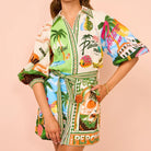 Little Trendy | Women Paradise Mini Dress | Front | Vagabond | Apparel | Boutique