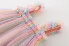 Little | Trendy | Rainbow | Mesh | Dress | Pink | Vagabond | Apparel | Boutique