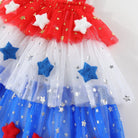 Little Trendy | Red, White and Blue Dress | Close | Vagabond | Apparel | Boutique