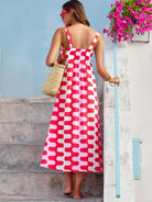 Little Trendy | Women | Vacation Style Slip Maxi | Back | Vagabond | Apparel | Boutique