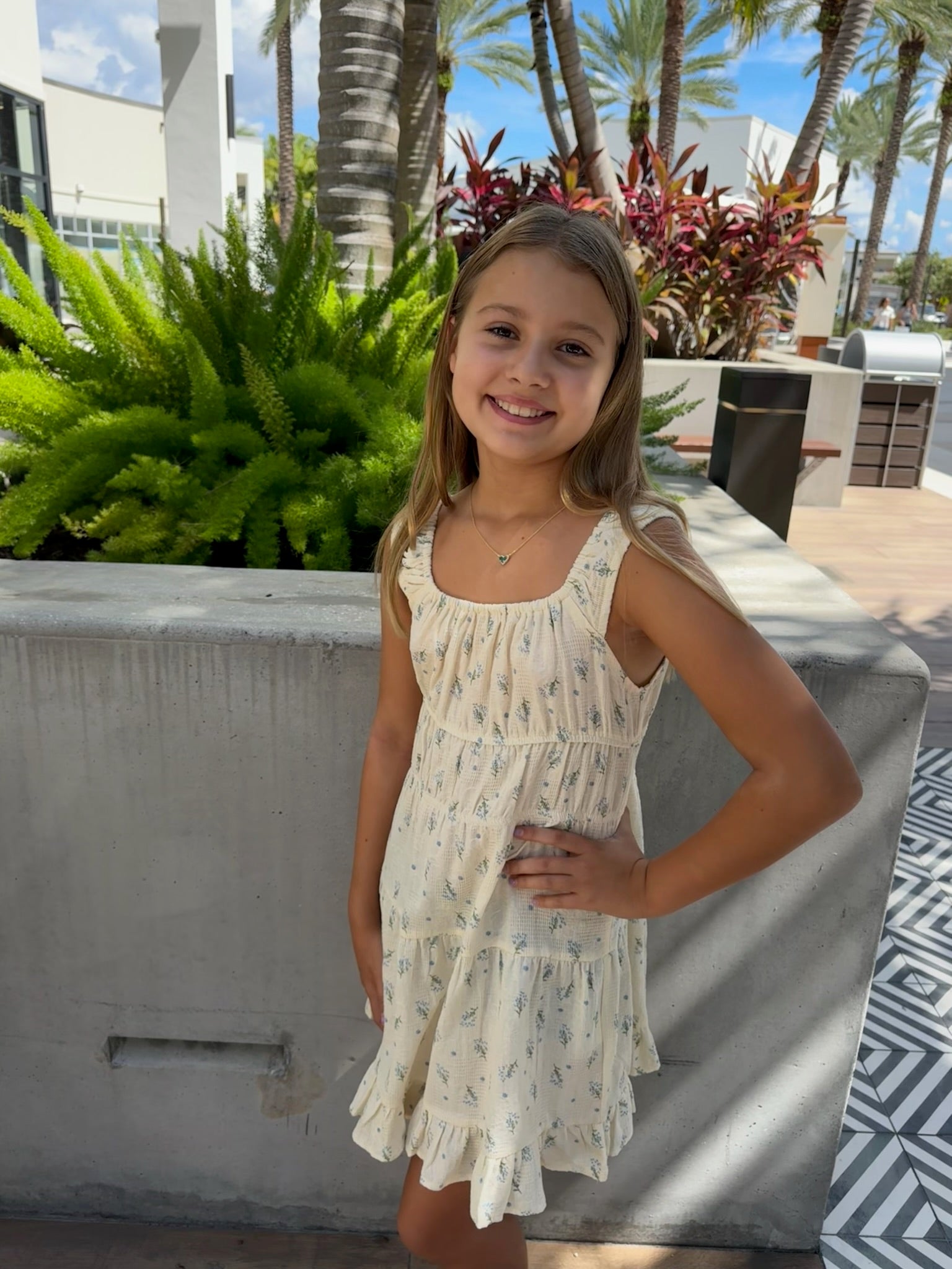 Little Olin | Floral Ruffle Dress | Vagabond | Apparel | Boutique
