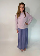 Little Olin | Long Pleated Skirt | Full Front | Vagabond | Apparel | Boutique