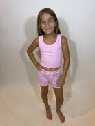 Little Olin | Ribbed Short | Model | Vagabond | Apparel | Boutique