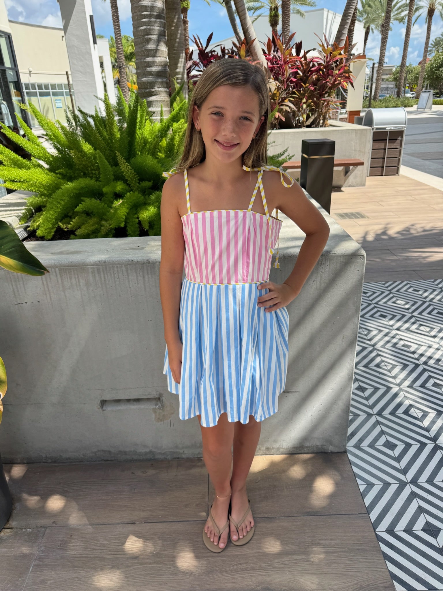 Little Olin | Stripe Summer Dress | Vagabond | Apparel | Boutique