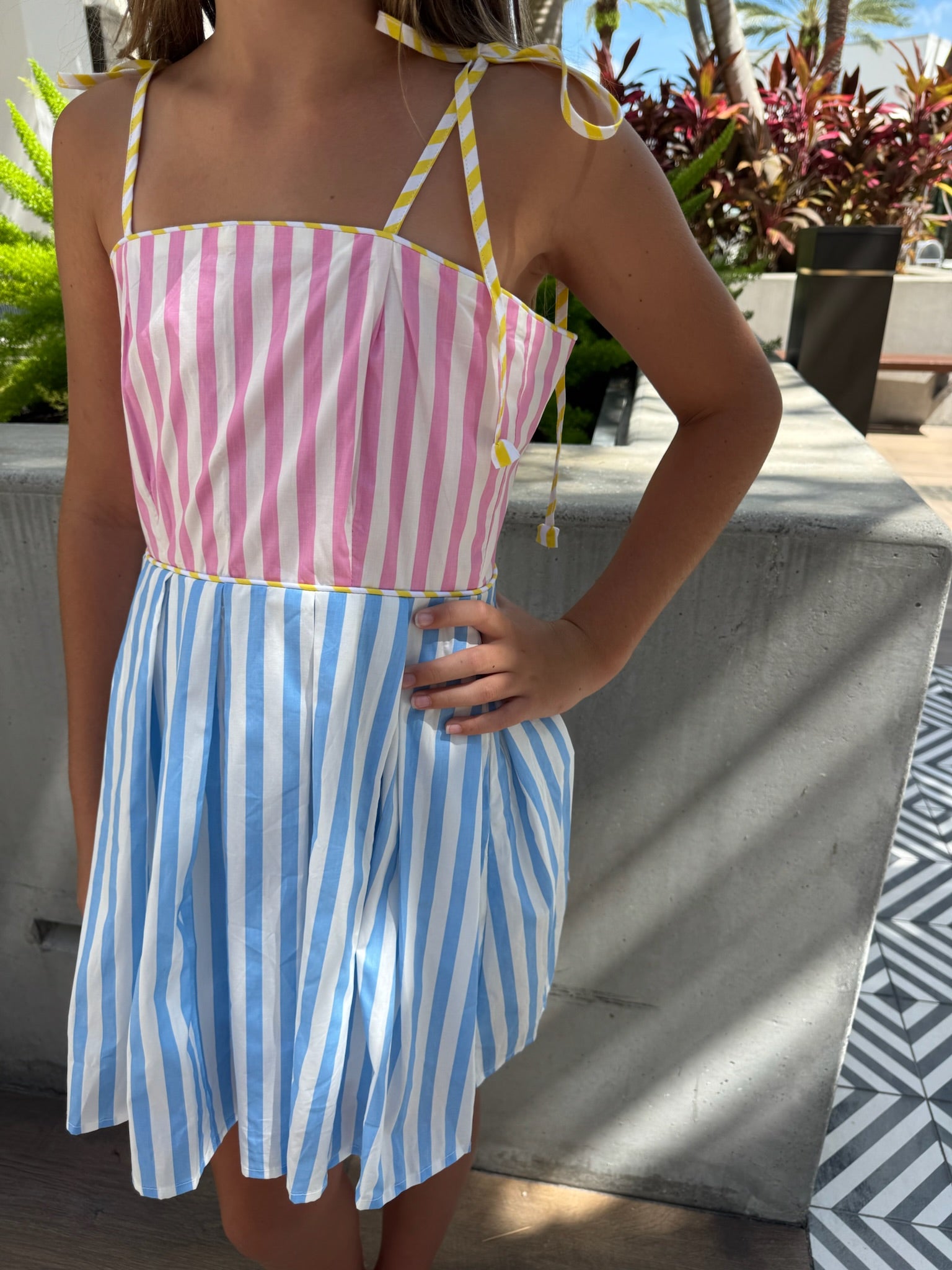 Little Olin | Stripe Summer Dress | Vagabond | Apparel | Boutique