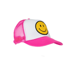 Local | Beach | Kid | Smiley | Trucker | Hat | Pink | Vagabond | Apparel | Boutique