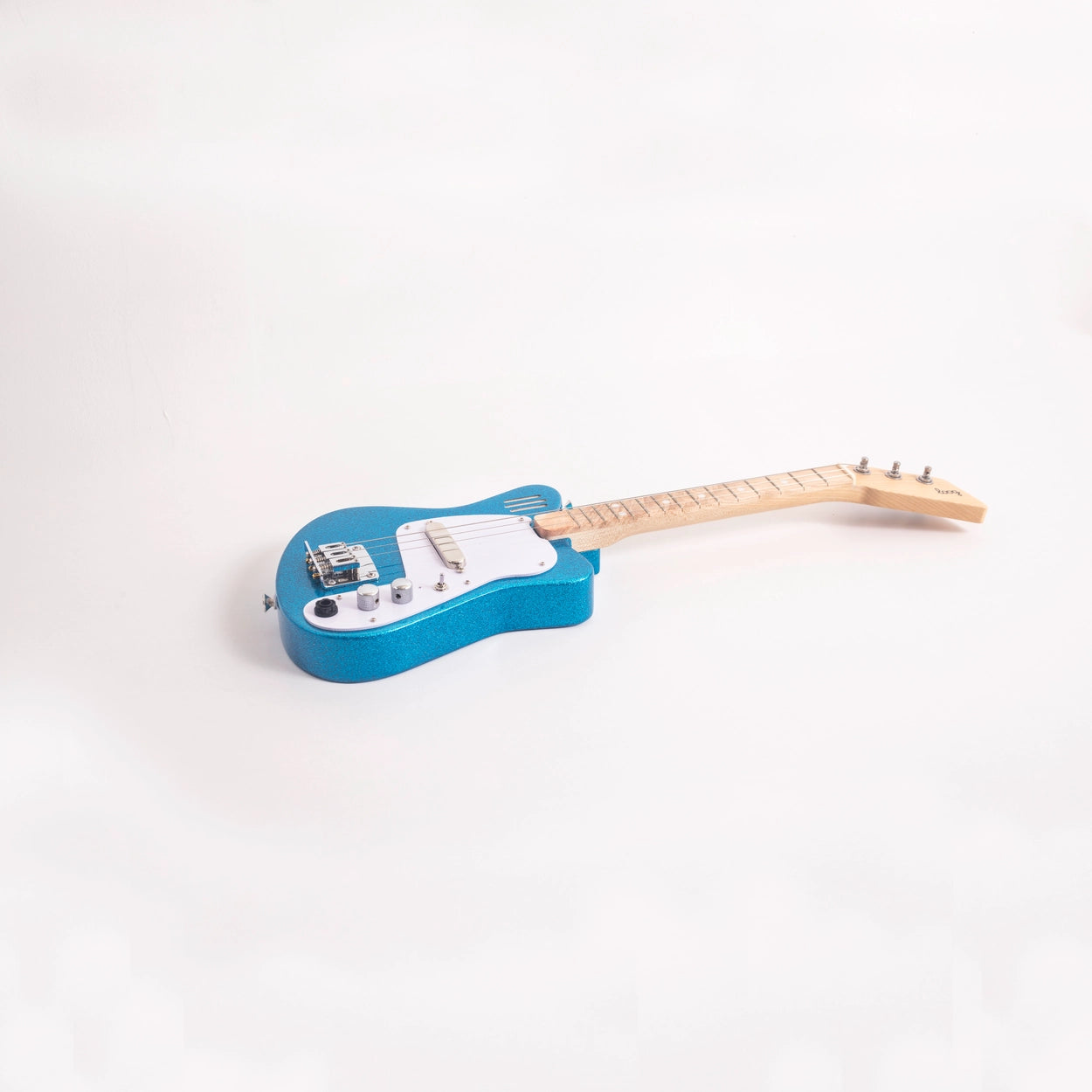 Loog | Mini Electric Sparkle | Blue | Side | Vagabond | Apparel | Boutique