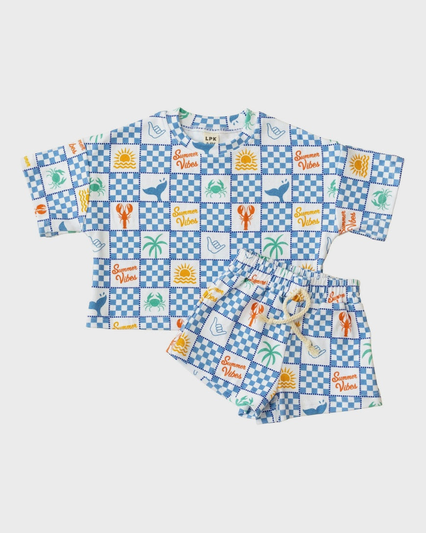 Lucky Panda | Summer Vibes Short Set | Flat | Vagabond | Apparel | Boutique