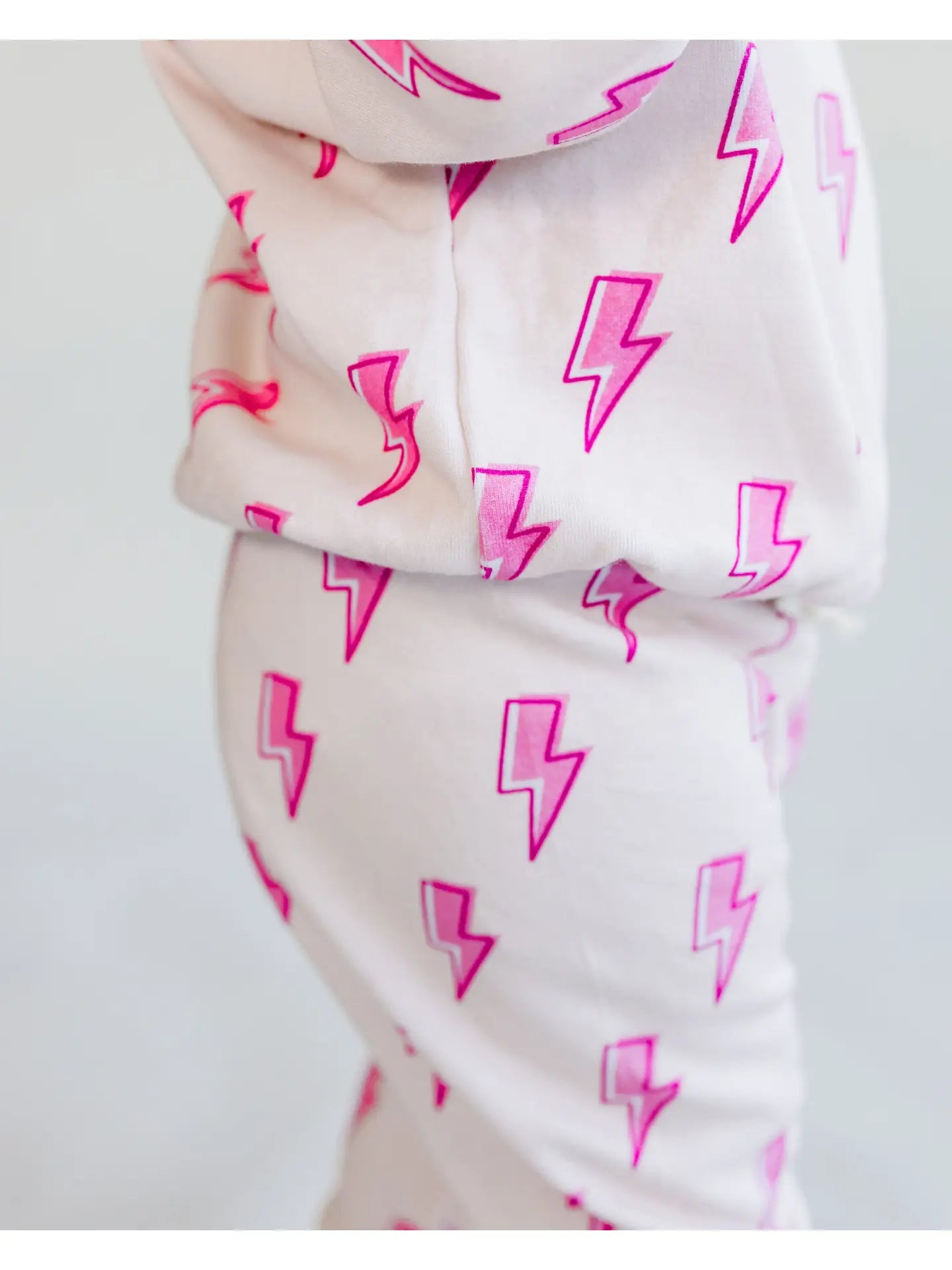 Lucky Panda | Bolts Jogger Set | Pink | Close | Vagabond | Apparel | Boutique