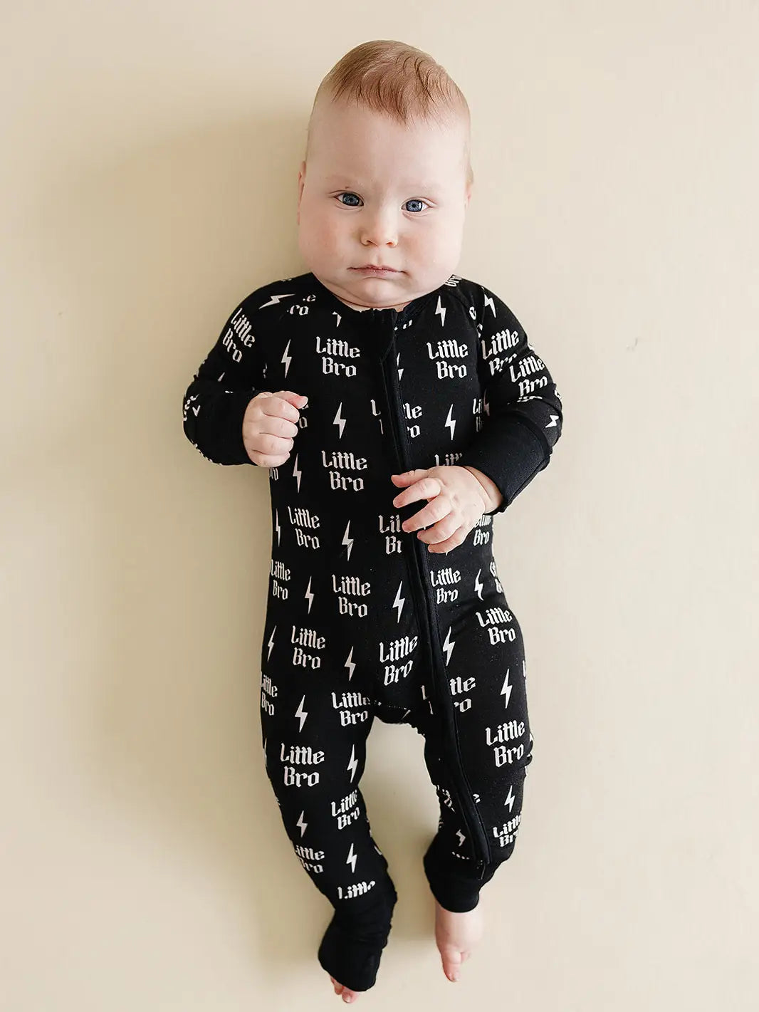 Lucky Panda | Lil Bro Zip Romper | Vagabond | Apparel | Boutique