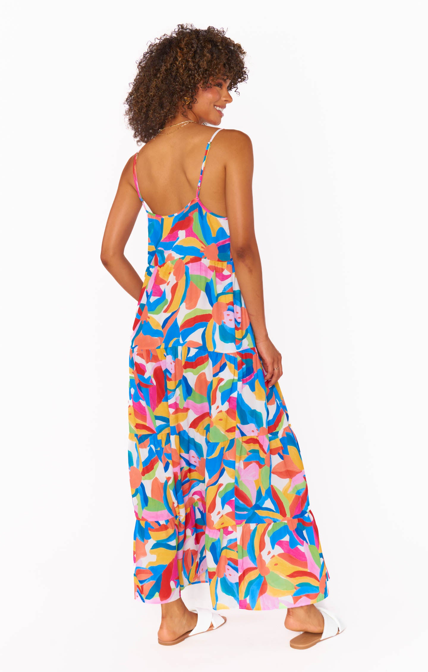 Show Me  Your Mumu Caroline Maxi Rainbow Pop | Vagabond Apparel Boutique