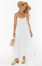 Show Me Your Mumu Caroline Maxi White | Vagabond Apparel Boutique