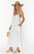 Show Me Your Mumu Caroline Maxi White | Vagabond Apparel Boutique