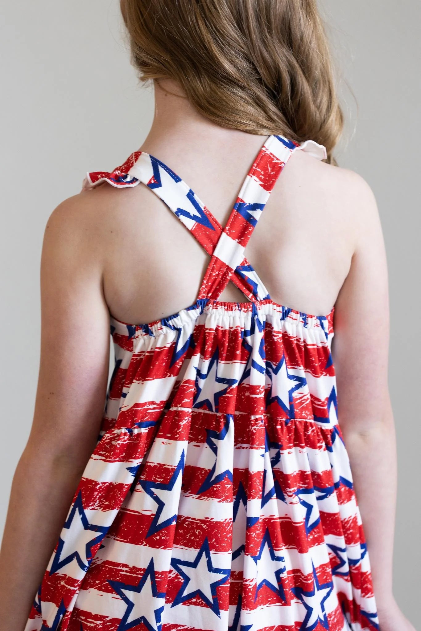 Mila & Rose | Ruffle Cross Back Dress | Vagabond | Apparel | Boutique