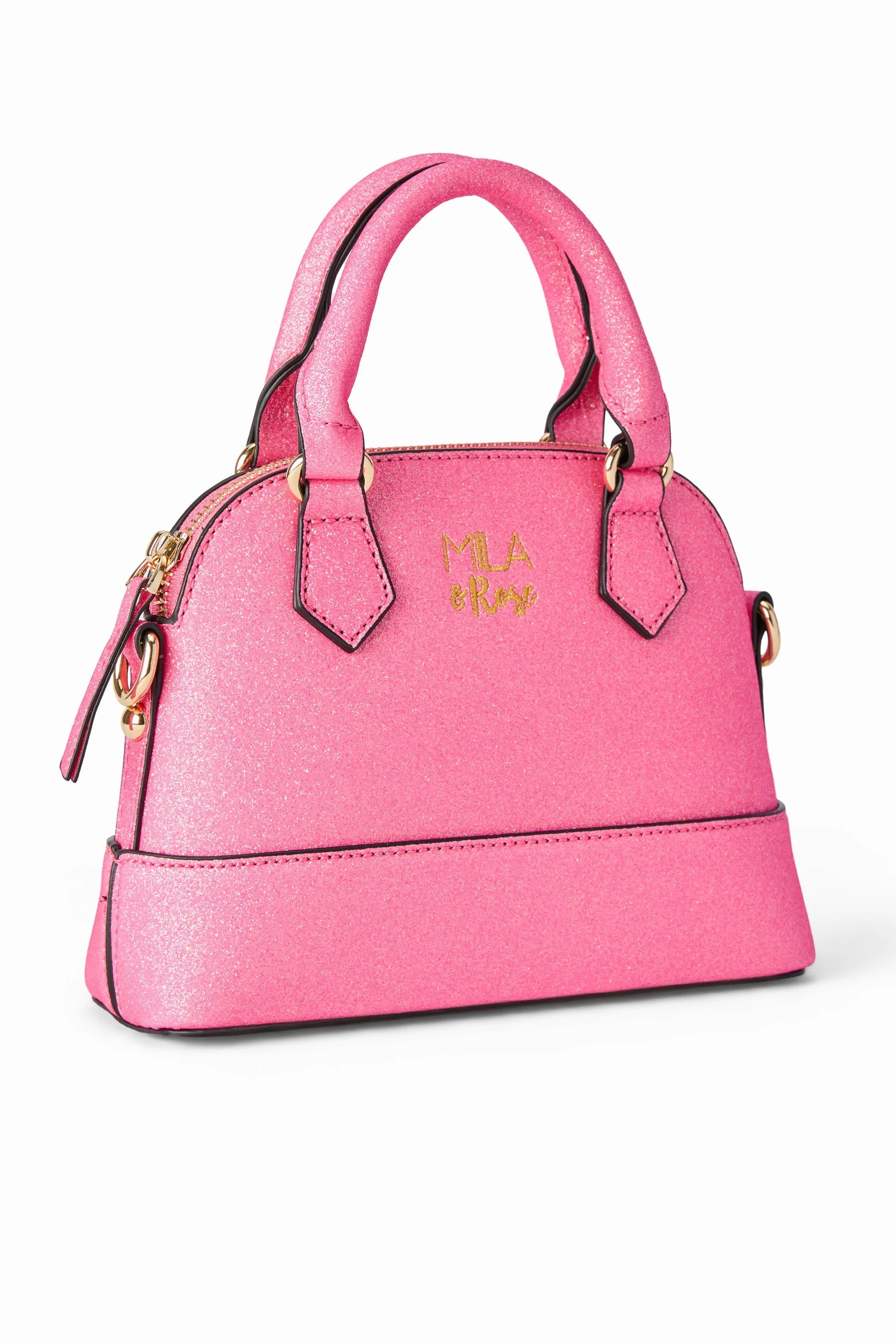 Mila & Rose | Girls Crossbody Purse | Pink Glitter | Vagabond | Apparel | Boutique