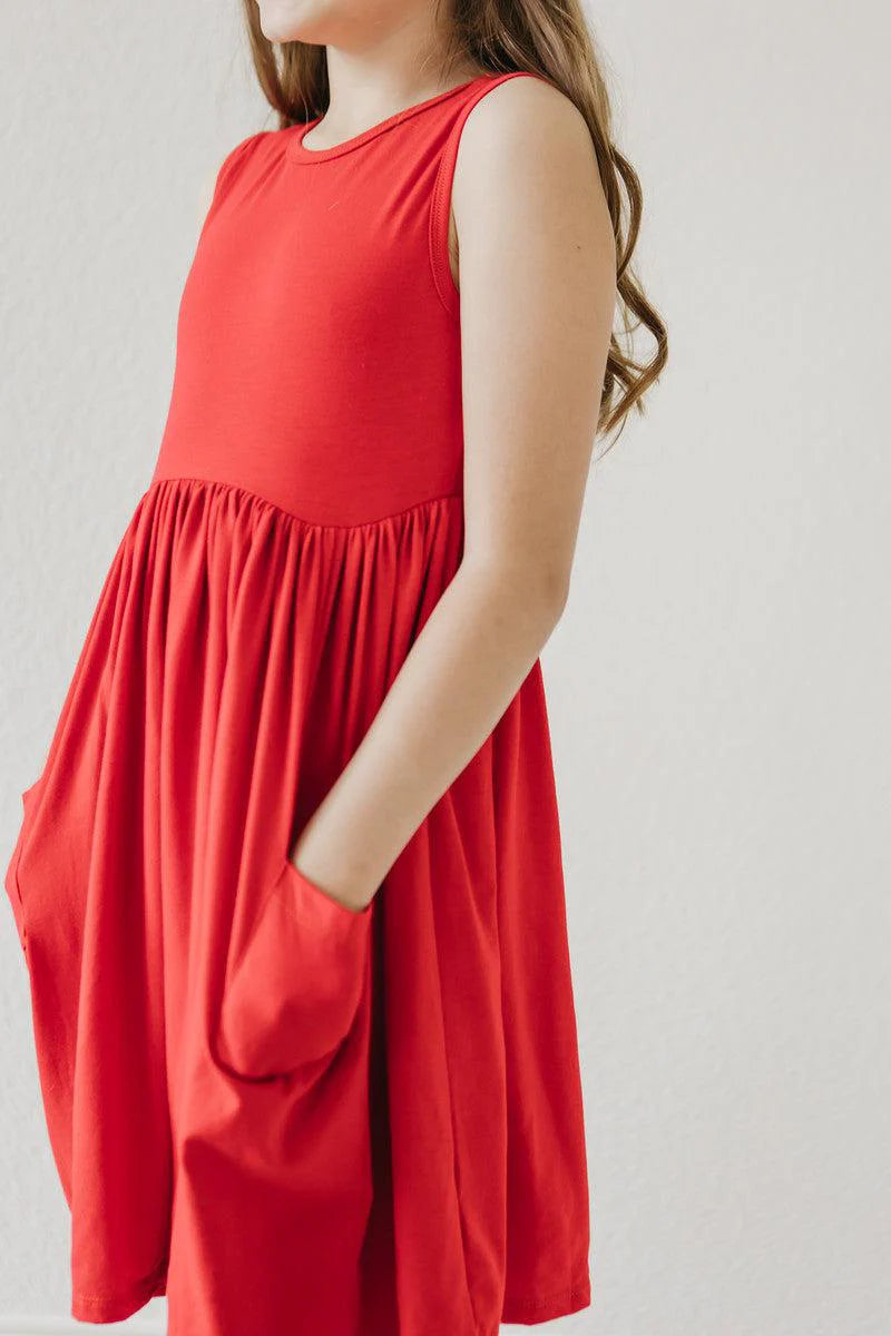 Mila & Rose | Tank Pocket Twirl Dress | Vagabond | Apparel | Boutique