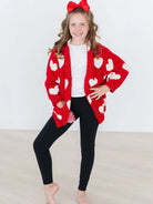 Mila & Rose | Heart Cozy Cardigan | Vagabond | Apparel | Boutique