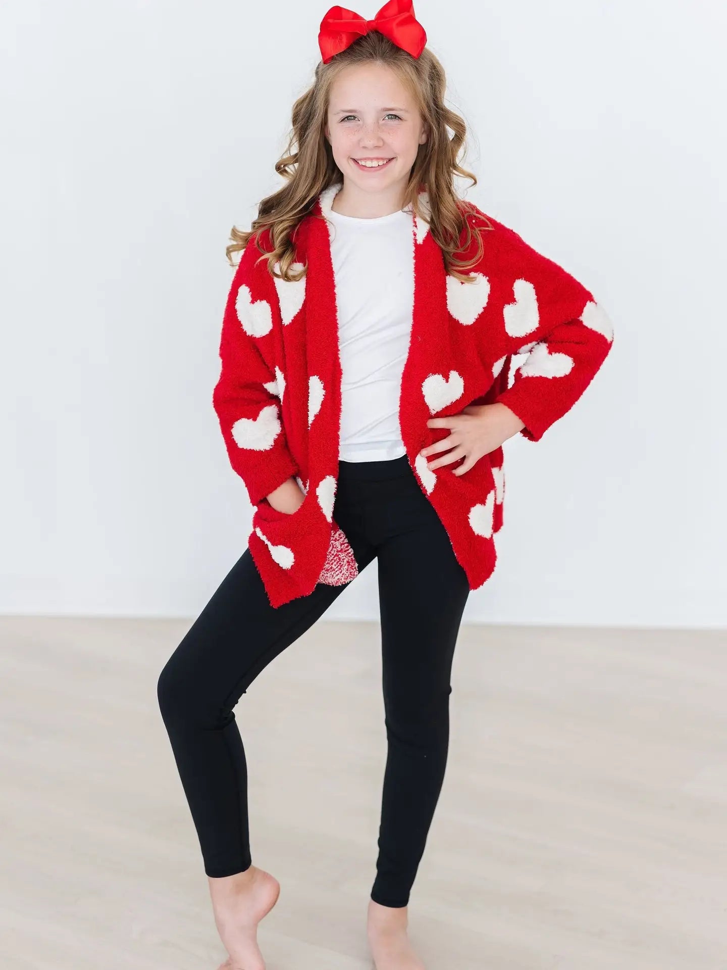 Mila & Rose | Heart Cozy Cardigan | Vagabond | Apparel | Boutique