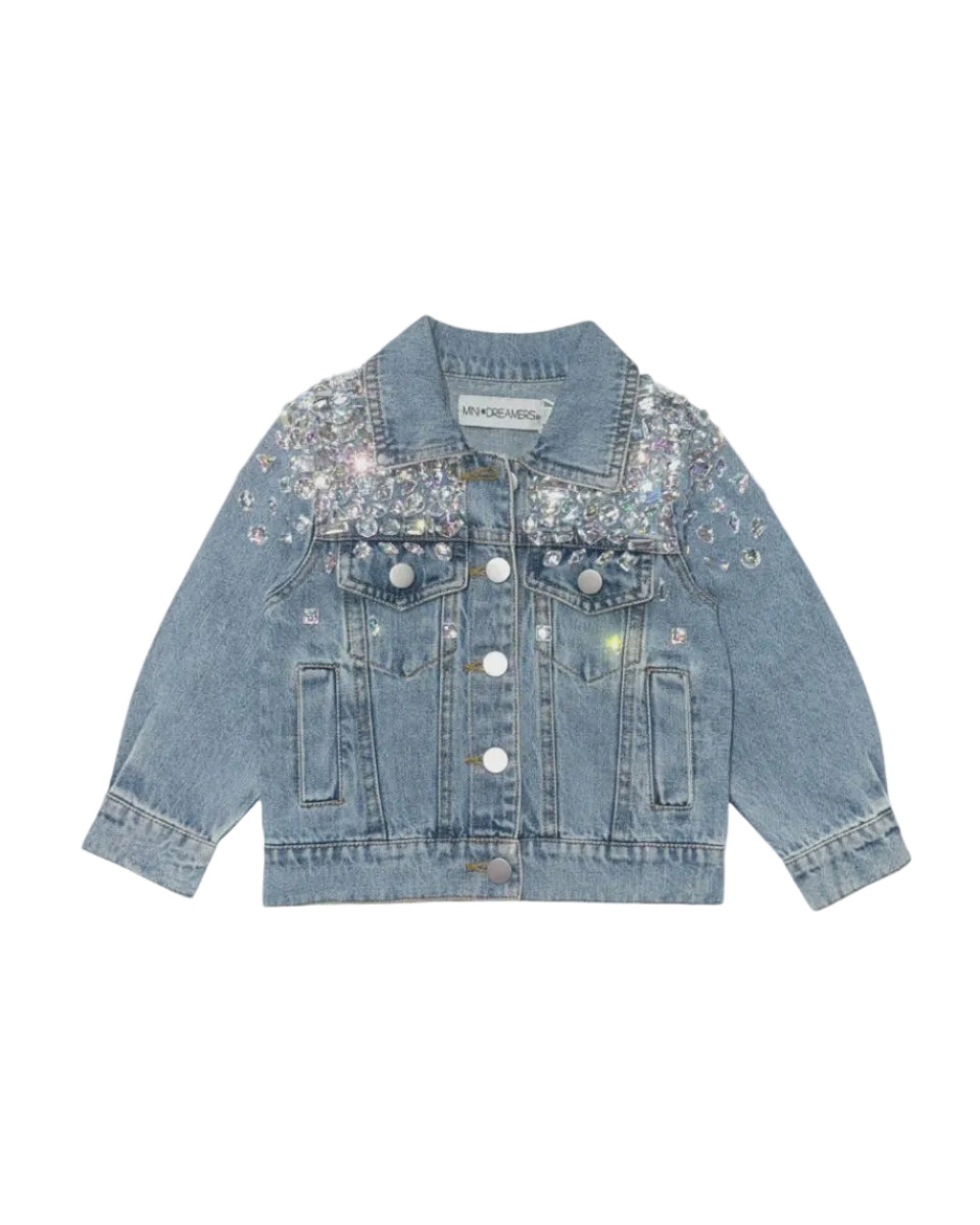 Mini Dreamer | Hazel Gemstone Jean Jacket | Vagabond | apparel | Boutique