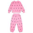 Mini Dreamers | Evelyn Crystal Bolt Set | Pink | Vagabond | Apparel | Boutique