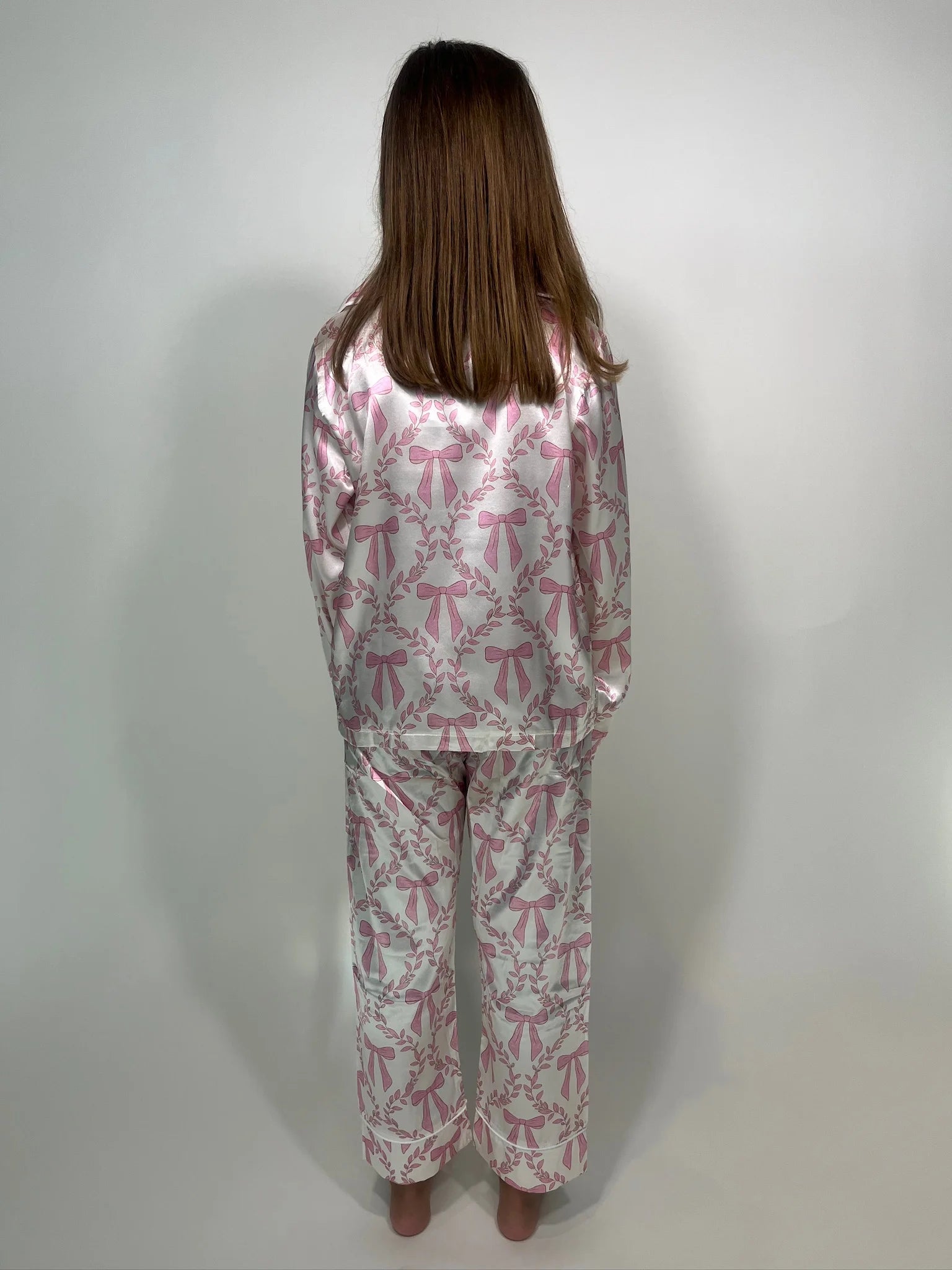 Mini Dreamer | Bow Silky Set | Back | Vagabond | Apparel | Boutique