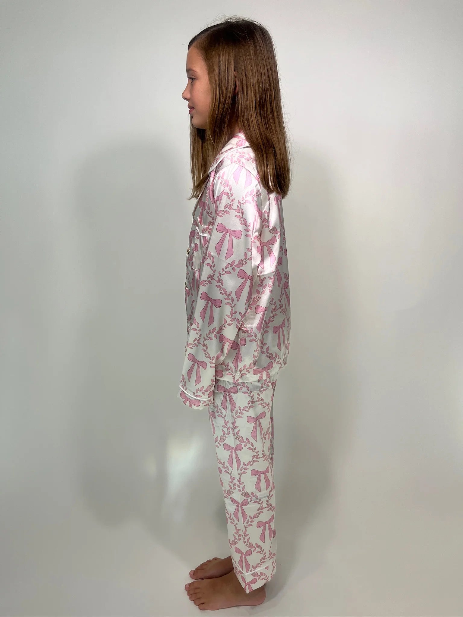 Mini Dreamer | Bow Silky Set | Vagabond | Side | Apparel | Boutique