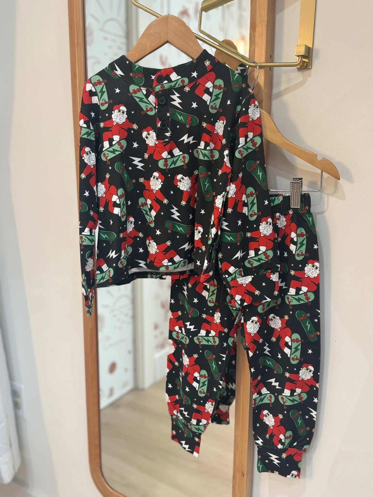 Mini Dreamer | Santa 2 Piece Set | Vagabond | Apparel| Boutique