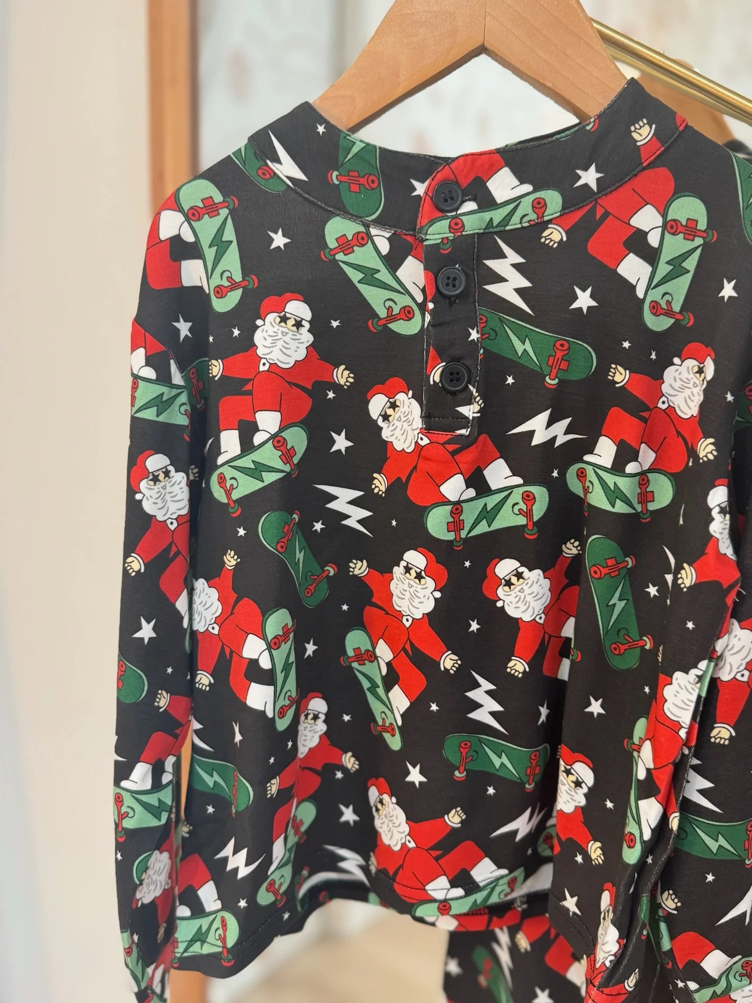 Mini Dreamer |  Santa 2 Piece Set | Close | Vagabond | Apparel | Boutique