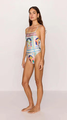 Mink Pink | Elysia Scoop Back One Piece | Side | Vagabond | Apparel | Boutique