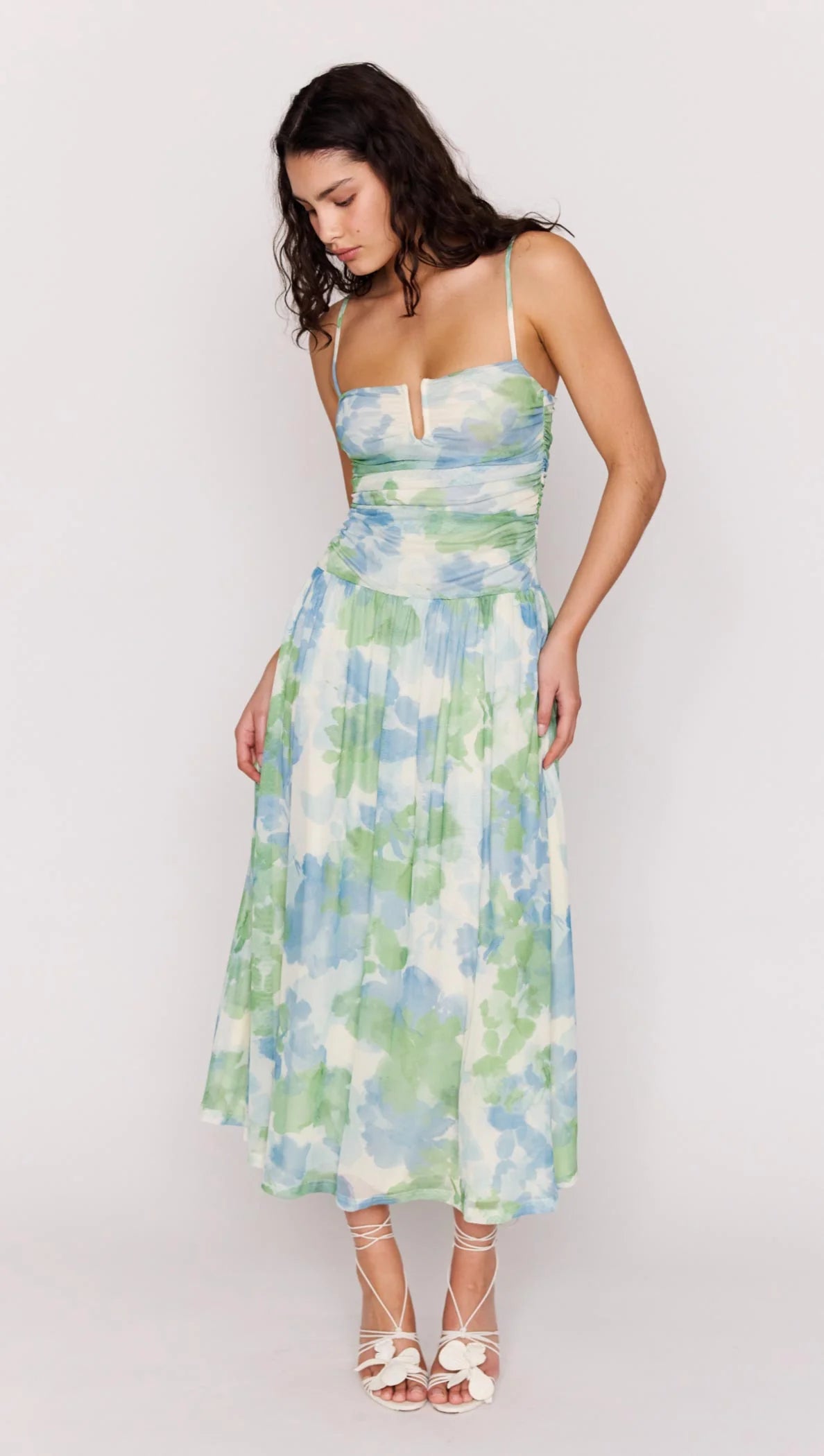 Mink Pink | Carrie Mesh Maxi Dress | Model | Vagabond | Apparel | Boutique