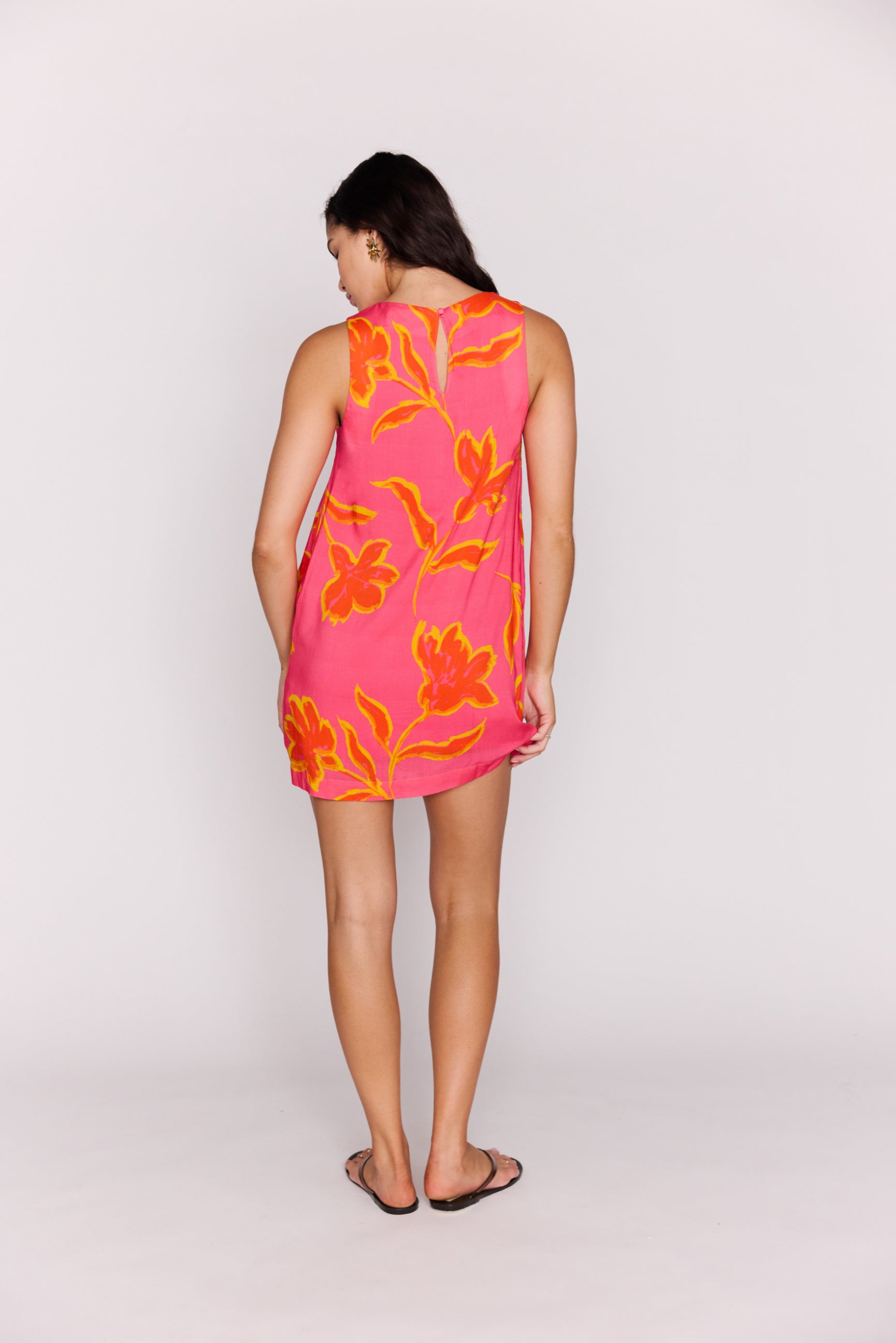 Mink Pink | Elodie Shift Mini Dress | Back | Vagabond | Apparel | Boutique