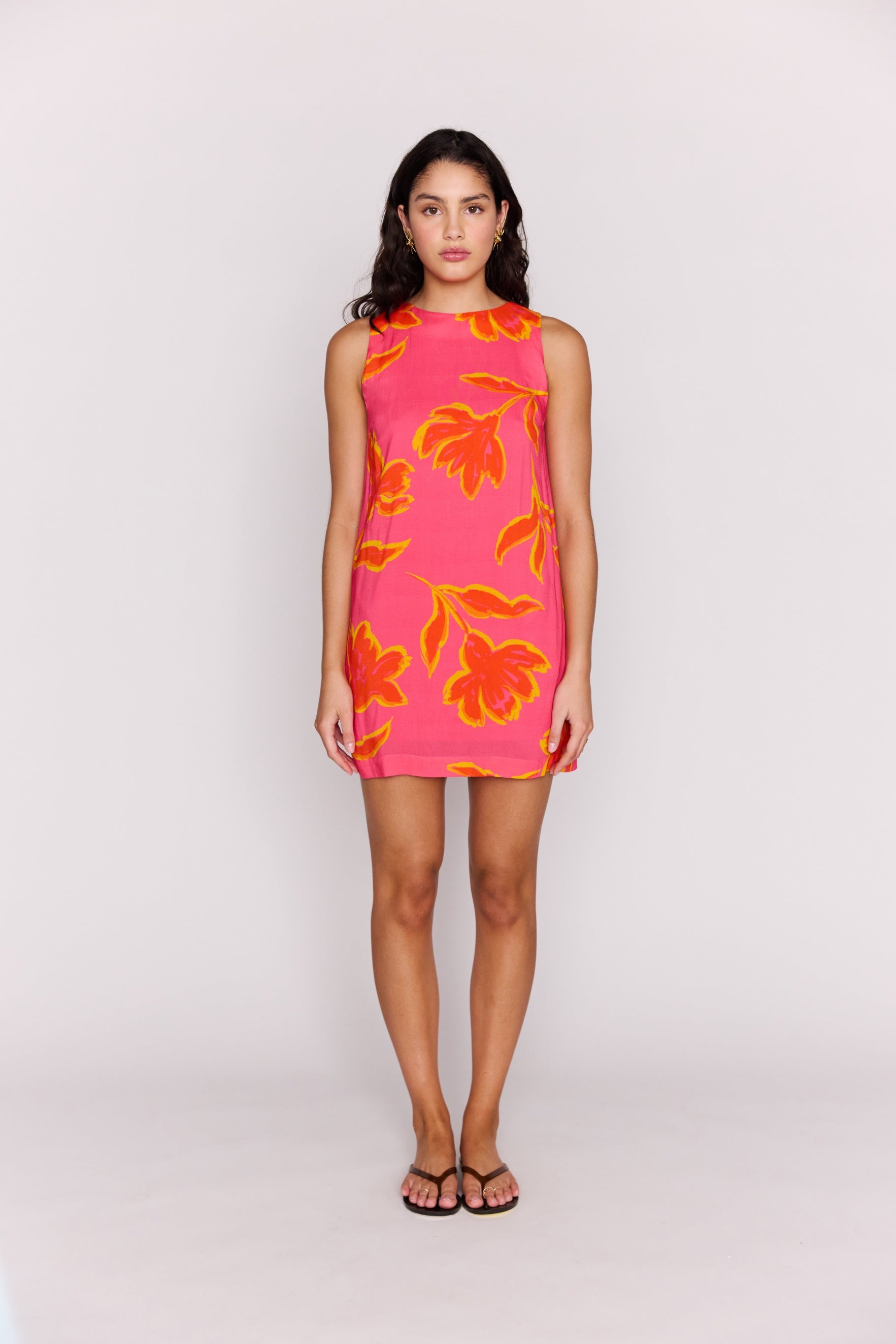 Mink Pink | Elodie Shift Mini Dress | Front | Vagabond | Apparel | Boutique