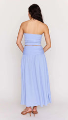 Mink Pink | Luna Yoke Detail Maxi Skirt | back | Vagabond | Apparel | Boutique