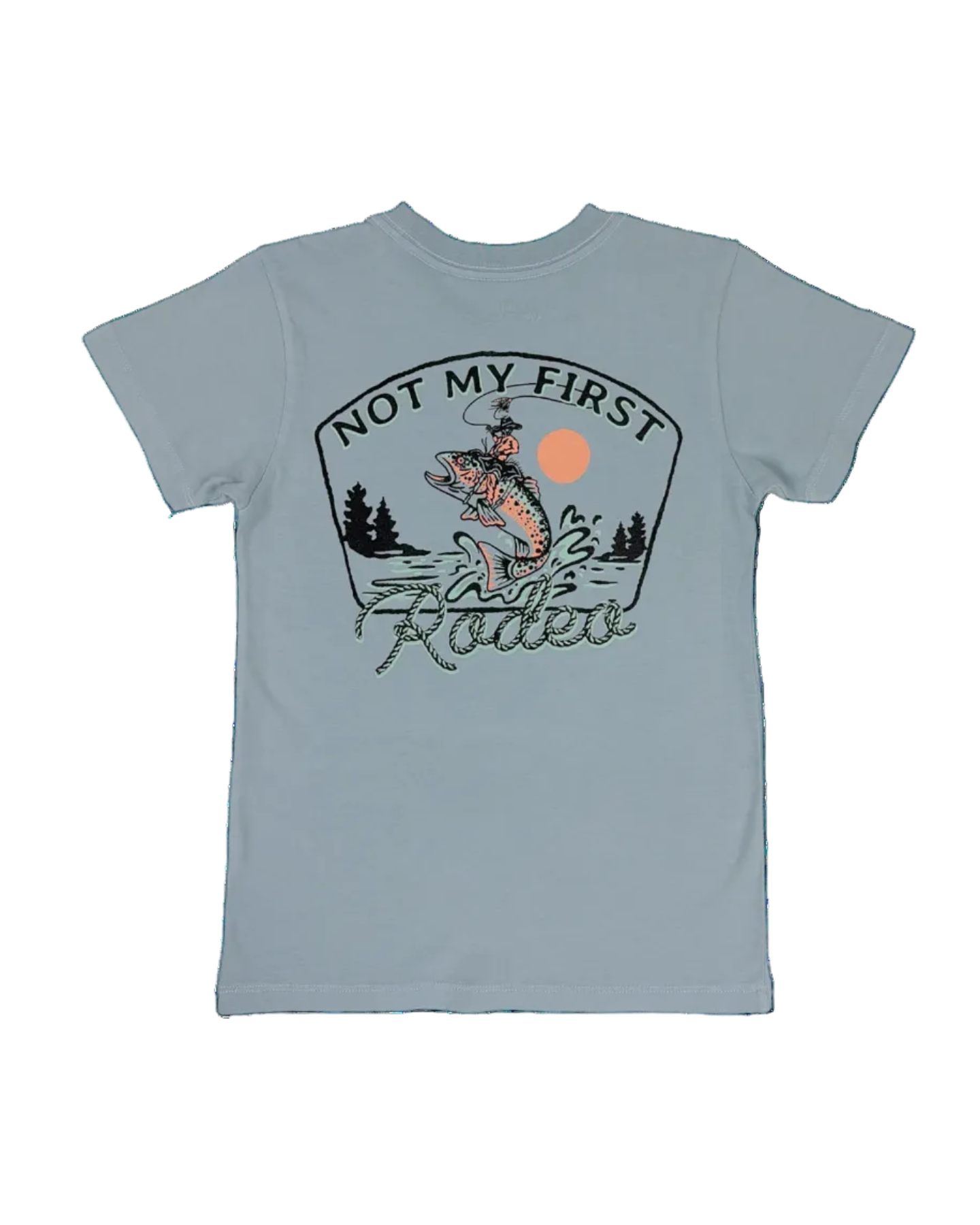 Tiny Whales Not My First Rodeo Tee