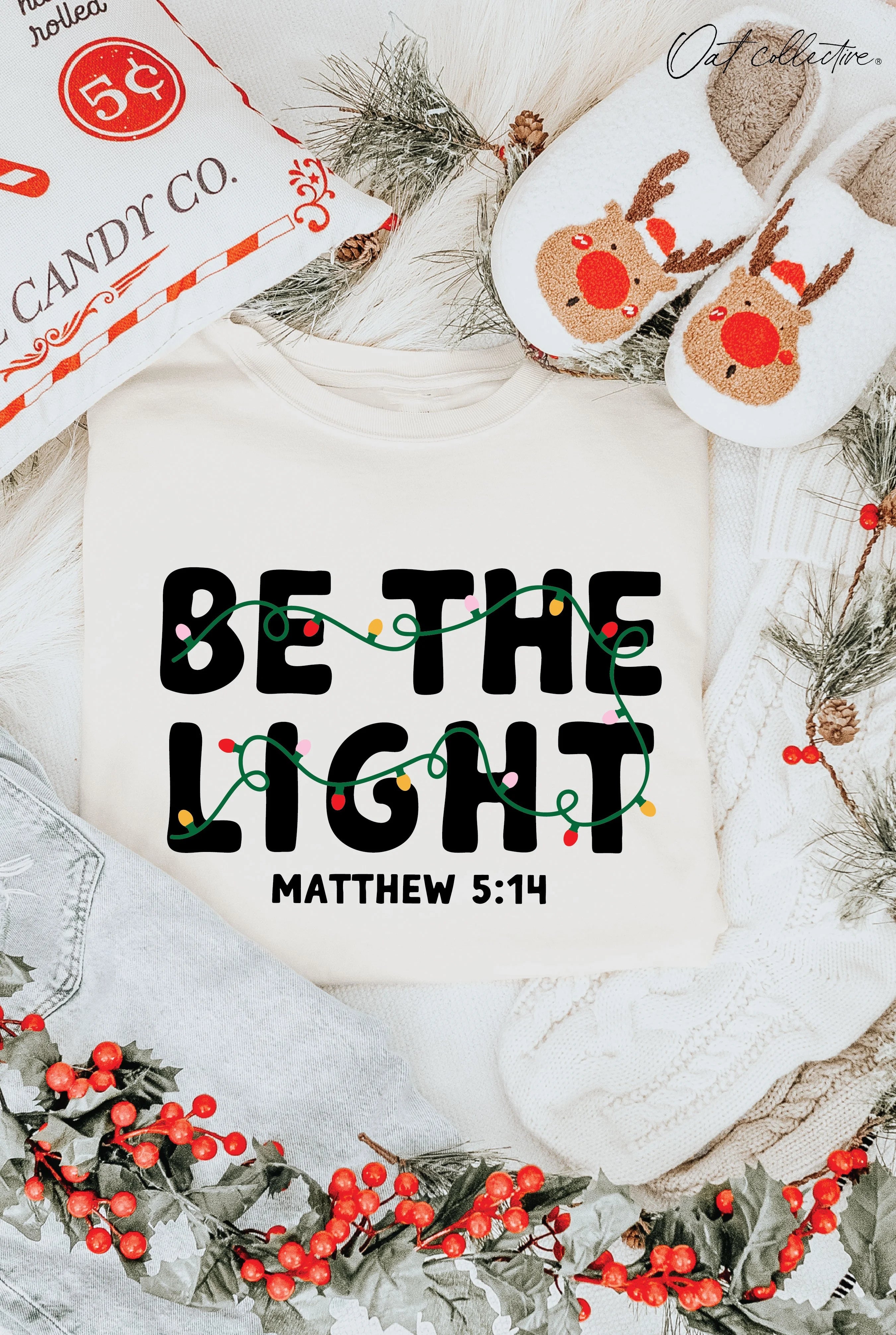 Oat Collective | Be The Light Graphic Tee | Vagabond | Apparel | Boutique